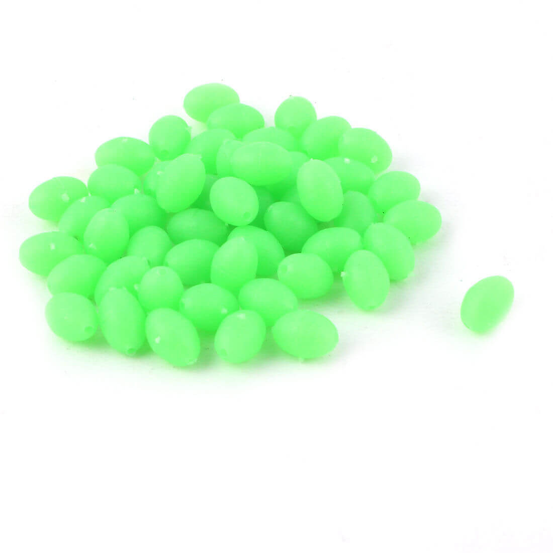 Luminous Bead Green  5x8mm 25st | Lichtgevend |