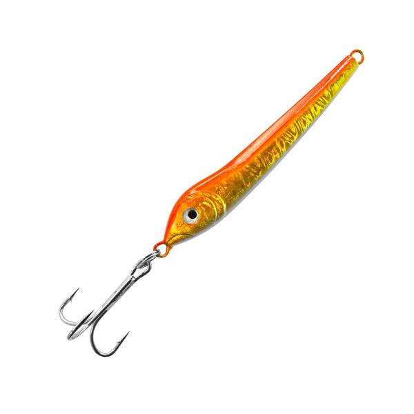 Team Deep Sea Pilker Bull Head | 200g | Gelb/ Orange