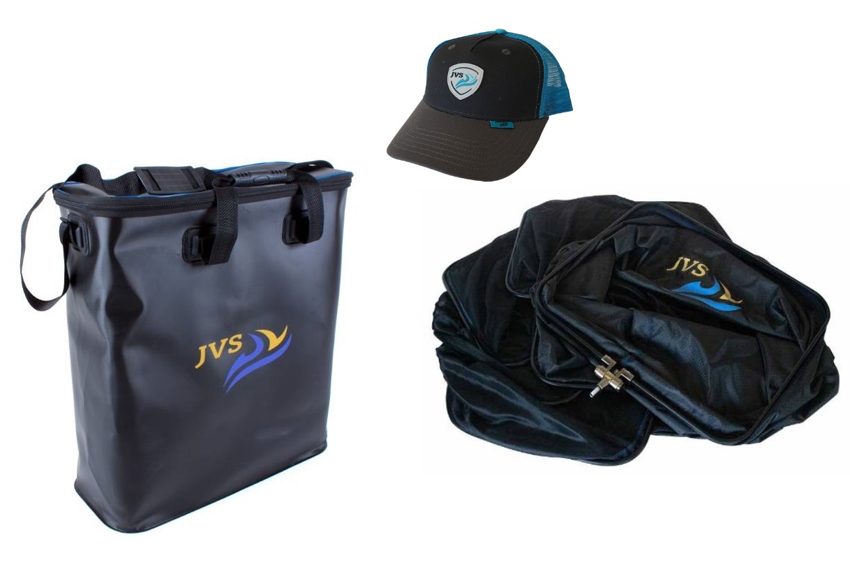 JVS Leefnet set - Net +Tas + Cap - Keepnet - 3m - Waterdichte Tas - Geurvrij - Incl Vis Pet