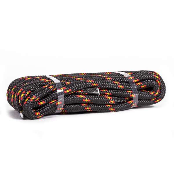 Traxis Polypropyleen Touw | Black/Red | 14mm | 10m