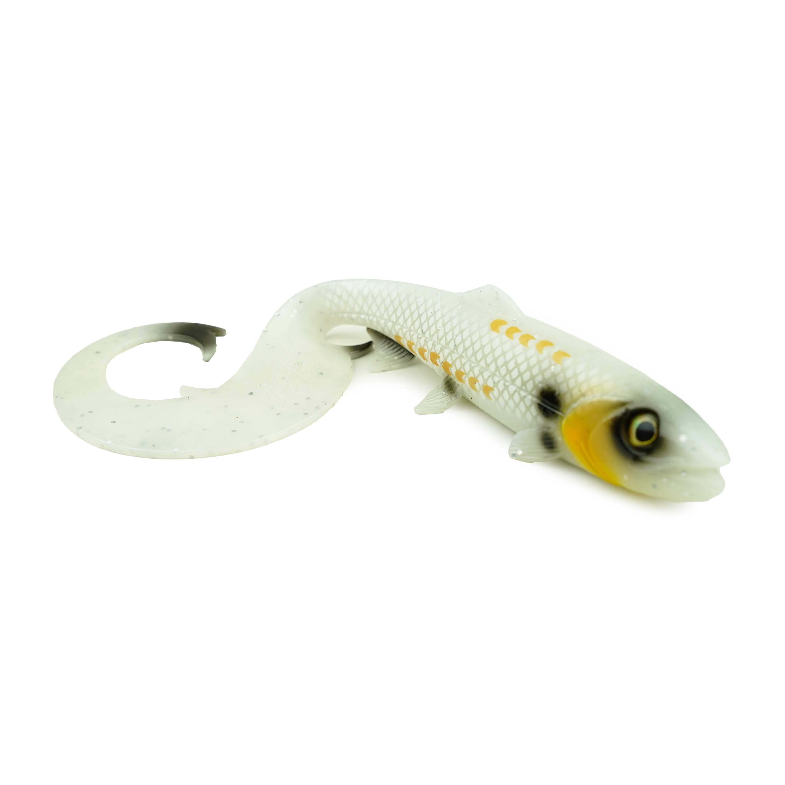 Hostagevalley Curlytail - White Pearl - 24cm