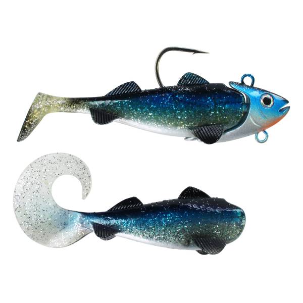 Team Deep Sea Gummifisch | Hightide Sea Shad  | Holographic Hering | 200g