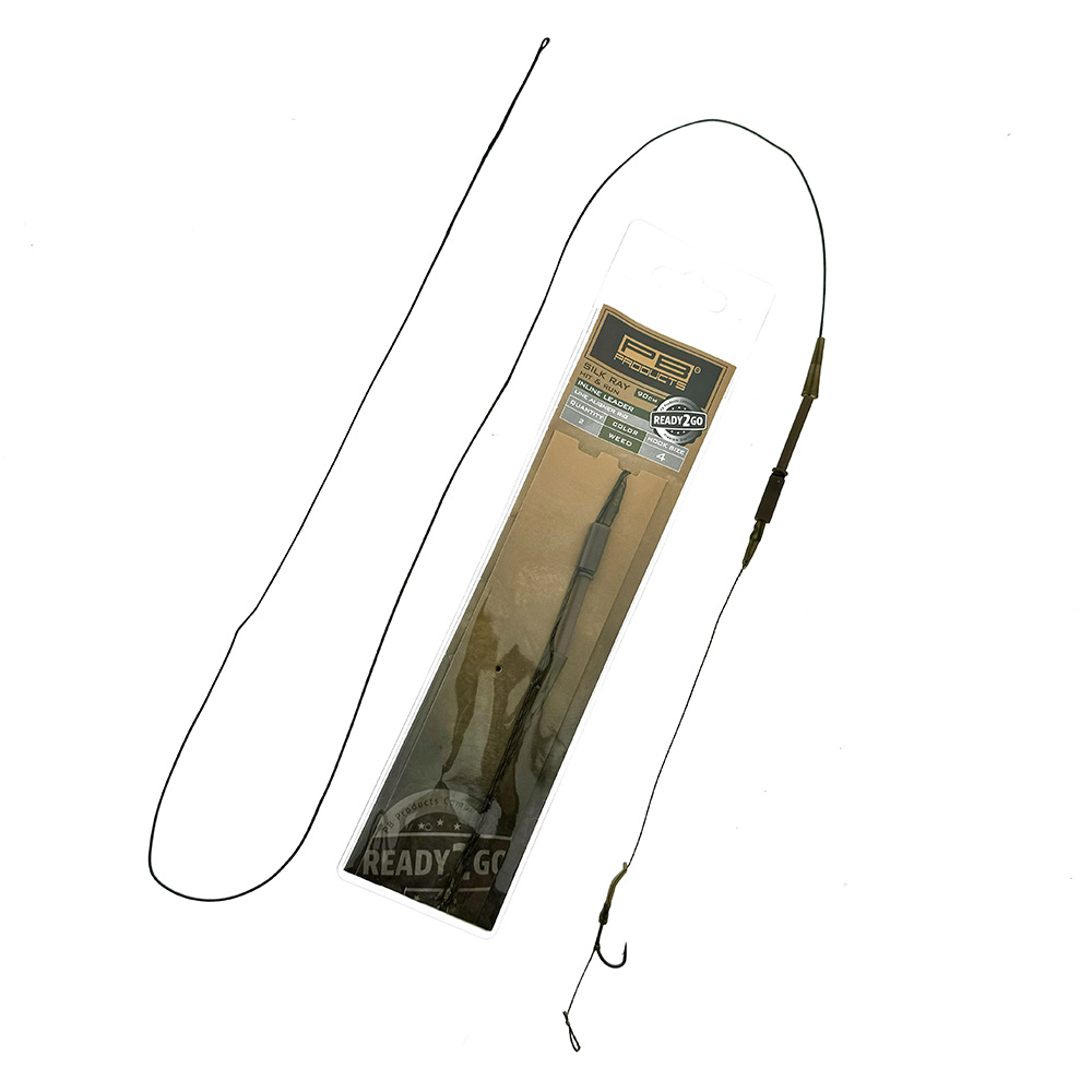 PB Products R2G Inline SR Leader 90/ Line Aligner Rig - Size 6 - 2st. - Weed