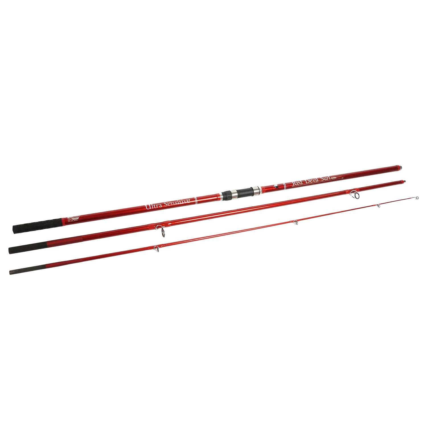 X2 Strand hengel set Pro 2-Rod - 2x Strandhengel - 2x Molen - Strandsteun - 2x Vislijn - 2 Hengels