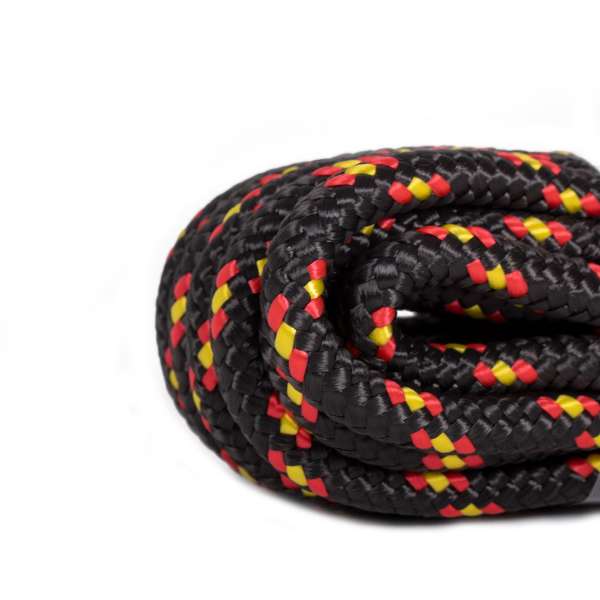Traxis Polypropyleen Touw | Black/Red | 10mm | 10m