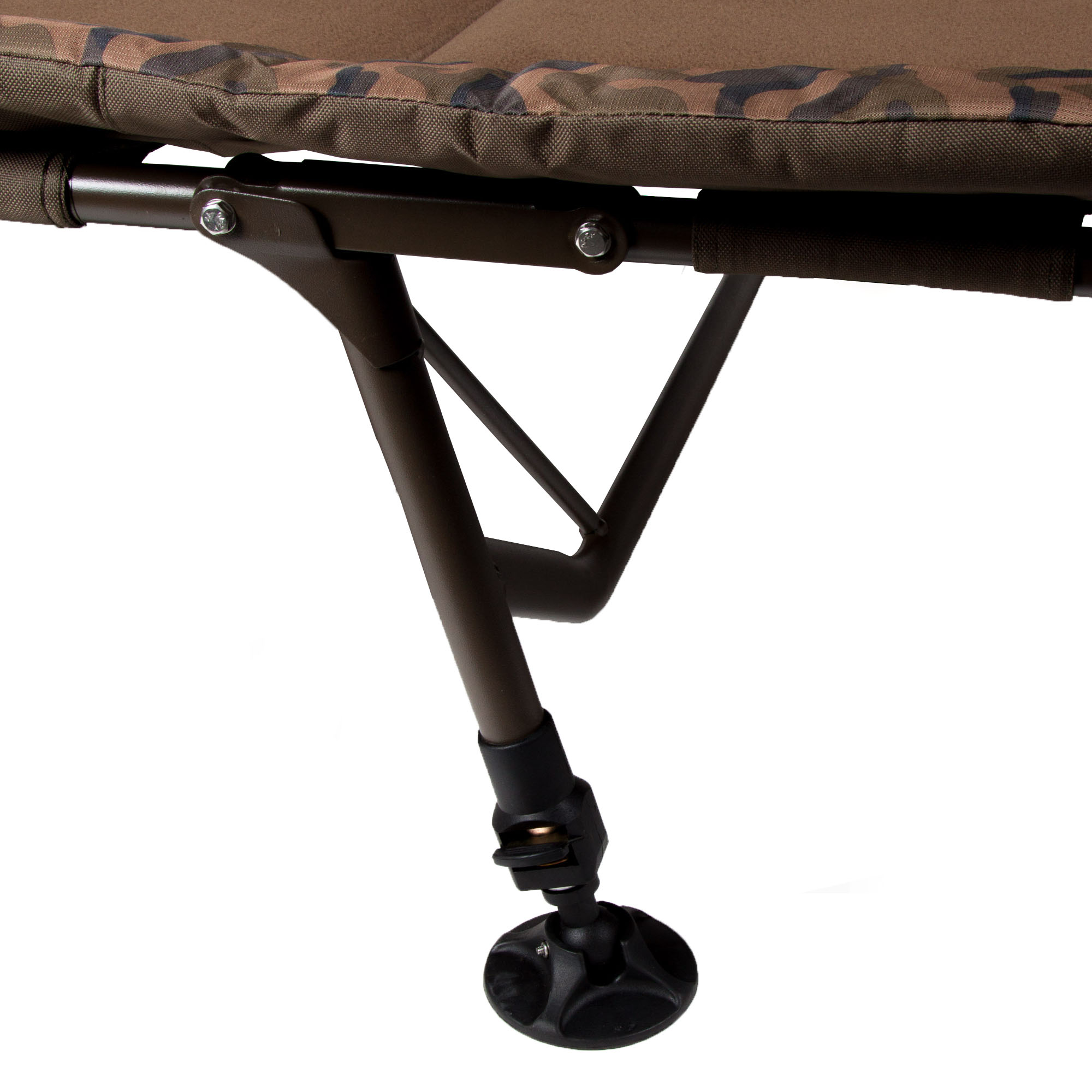Faith Big Camou Bedchair - Fleece liggedeelte
