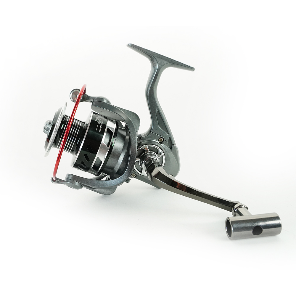 JVS Revolution Feeder set - Compleet Feederhengel + Feedermolen Vislijn Onderlijnen Feederkorven - Zwart