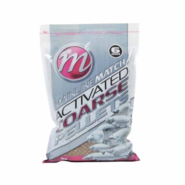 Mainline Match Activated | Coarse Pellets | 6mm | 1kg