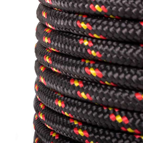 Traxis Polypropyleen Touw | Black/Red | 14mm | 10m