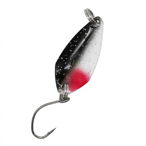 Troutlook Forellenkelle Spoon | Pink/Darkred/Glitter | 2.2g
