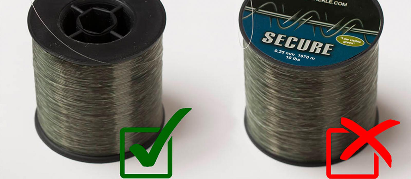 Lijn opspoelen stap 1