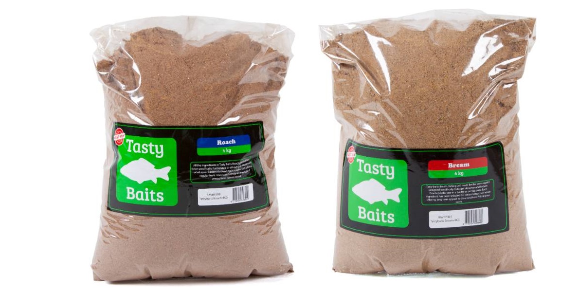 Tasty Baits Brasem & Voorn Compleet Lokvoer - 2x 4kg - Lokvoer - Witvis - Kant en Klaar