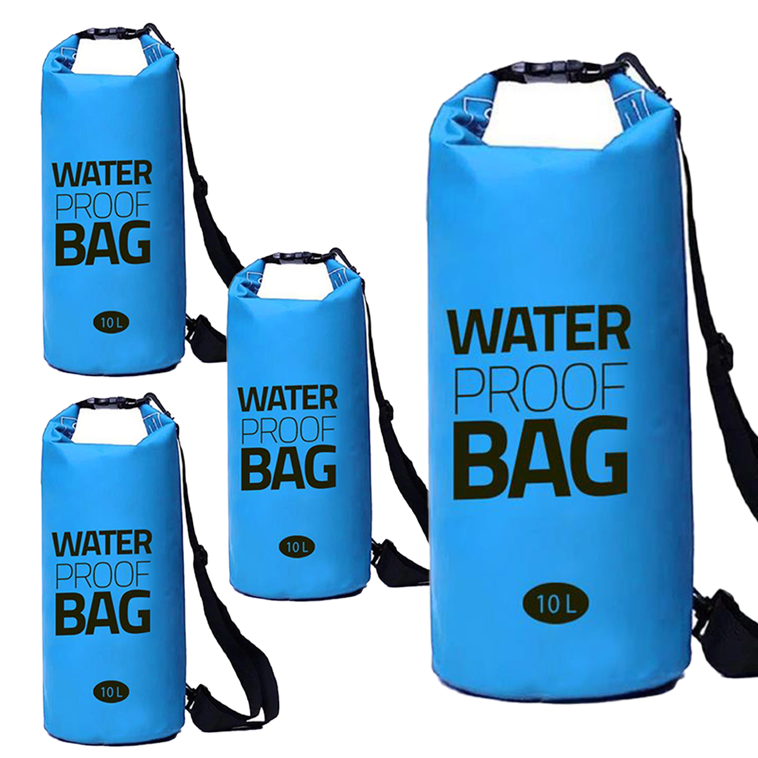 Eurocatch | Waterdichte Dry Bag | Duffel Bag | Waterdichte Tas | Blauw | 10 liter