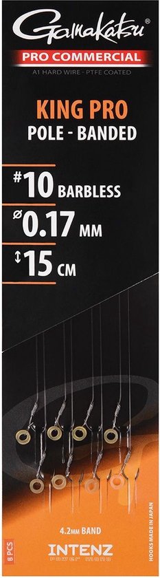 Cresta King Pro - Pole Banded - Size #14-0 15mm - 15cm