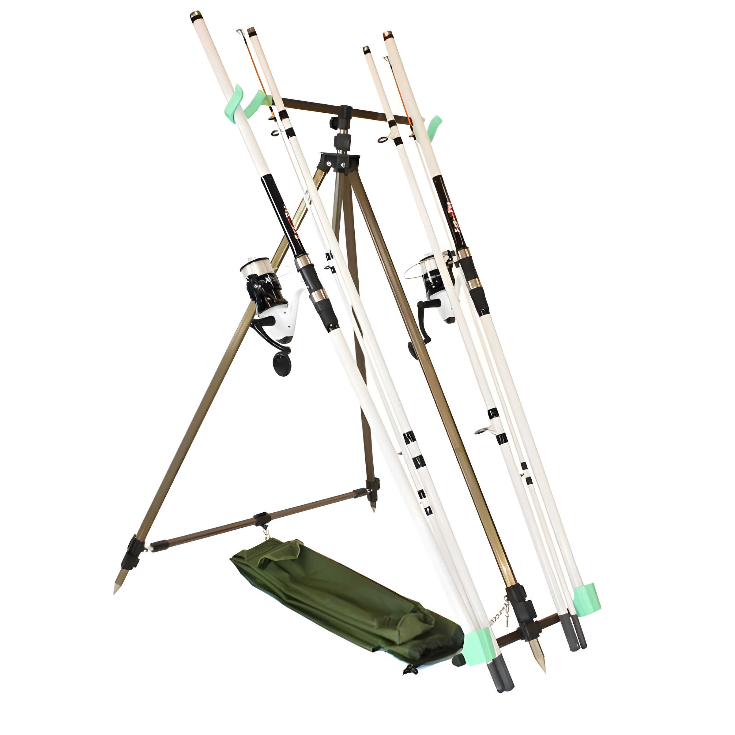 FISH-XPRO Beach Pro DeLuxe | 2-Rod | Strandset | 3.90m
