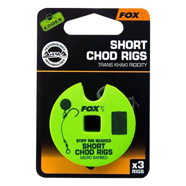 Edges A.point St.rig beaked Chod Rig x 3 25b sz 8 Short  B.L