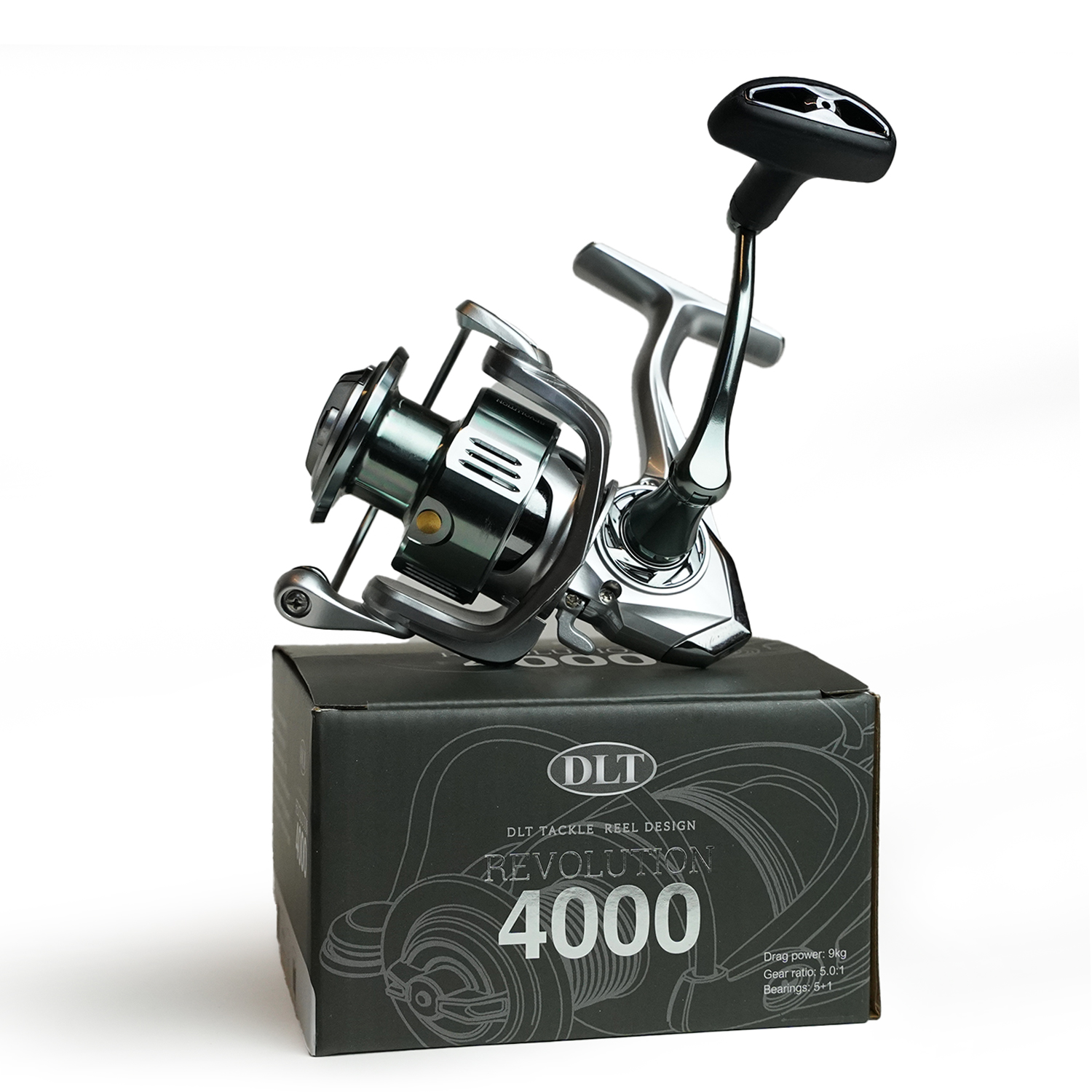 DLT Vivid Zeebaars Set - Hengel 3.00m - 30-100gr - 300m Daiwa Gevlochten lijn - Molen Revolution maat 5000 - Complete set 