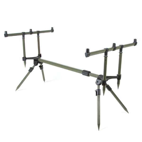 X2 Transformer Carp Rod | Rodpod | compleet verstelbaar | lengte 75-110cm | Hoogte 4-80cm 