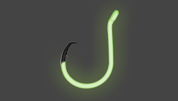 BKK Heavy Circle Hook - Glow - #6/0 - 6pcs