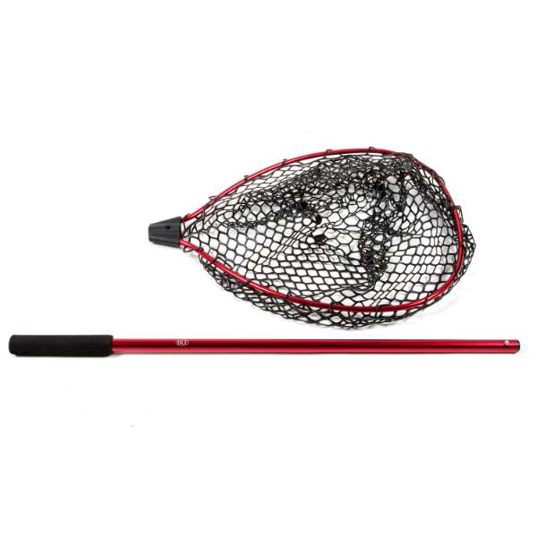 DLT Red Ultra Rubber Landingsnet  Roofvis Schepnet