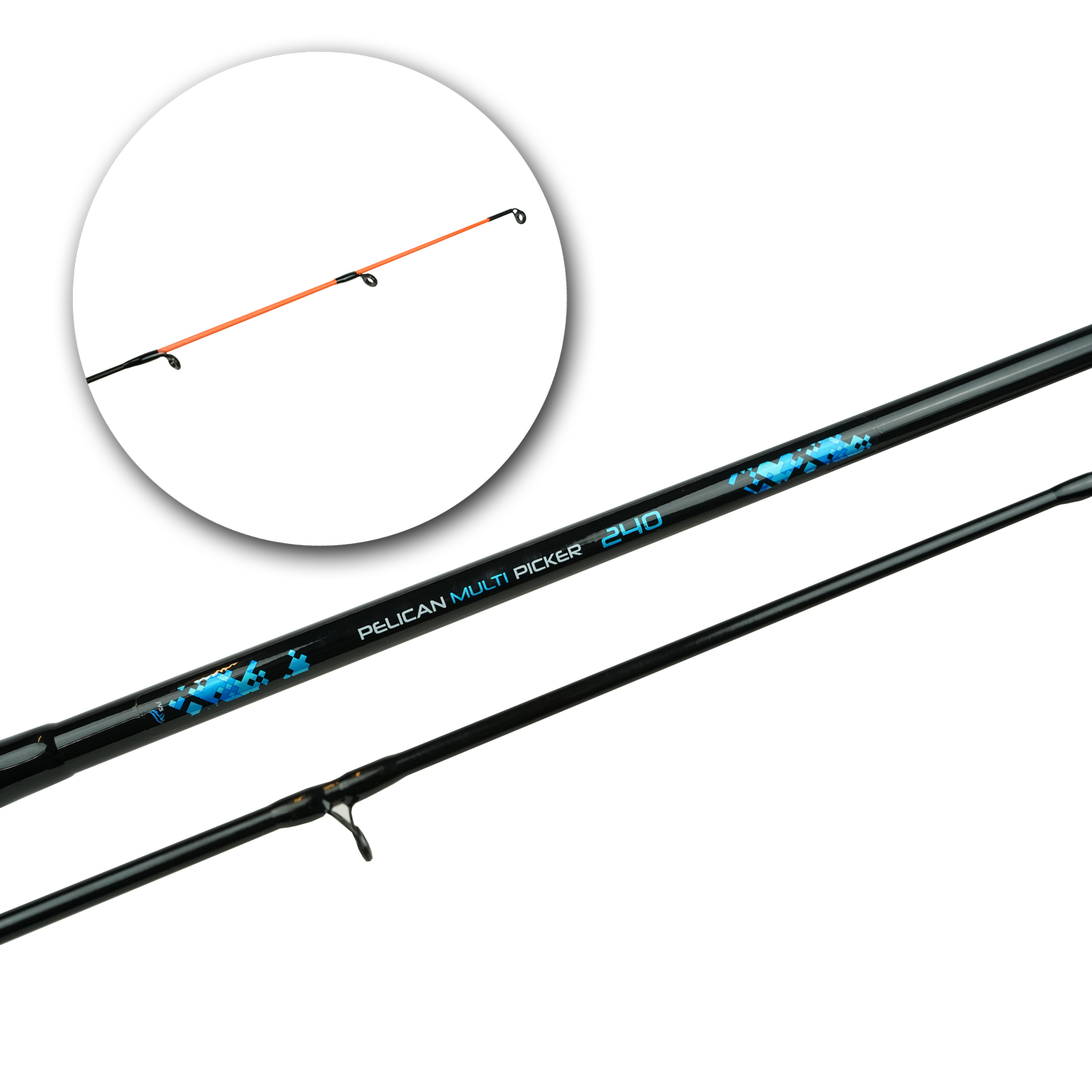 JVS Pelican Multi Picker 2.40m - 40g - Winkle Picker - Incl. Twee Toppen
