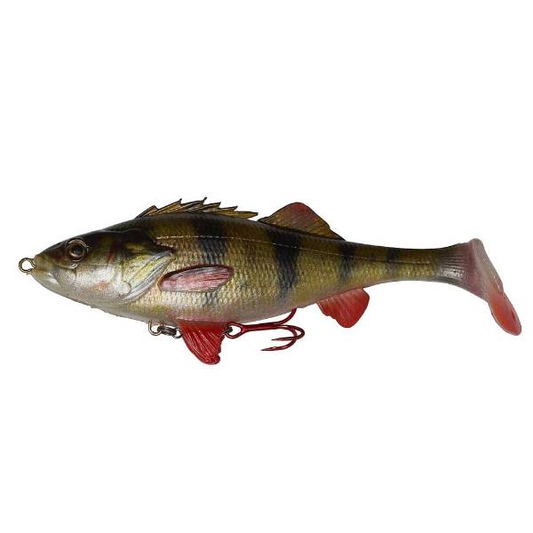 Savage Gear 4D Perch Shad | Perch | 12.5cm | 25g