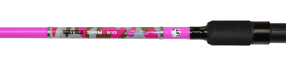 LFT Battle Spin - Pink Camou - 210 - 15-35g