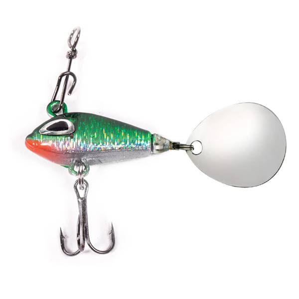 DLT Spinfish | Spinner | Groen/Grijs | 10g