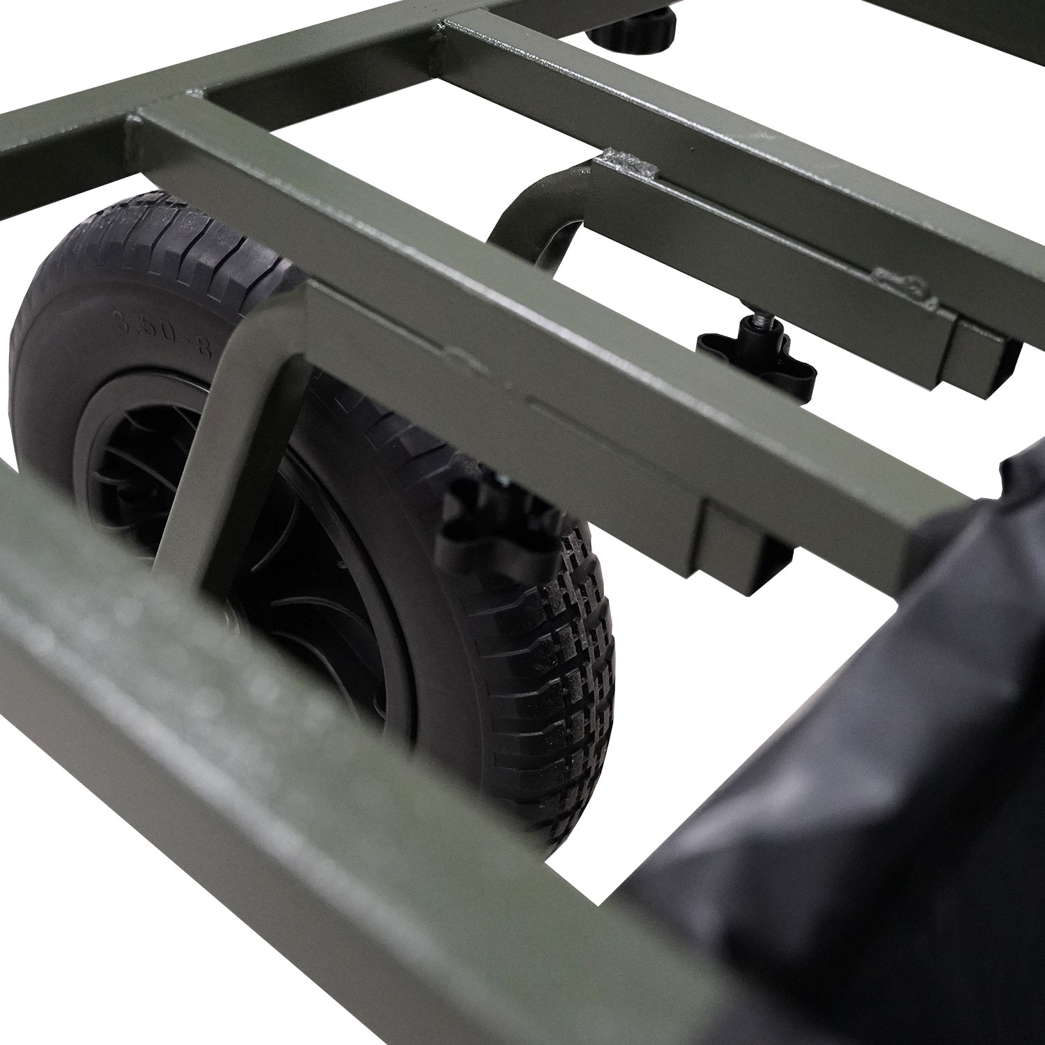 Eurocatch XXL Barrow  - Lekvrij Wiel -Transport kar 