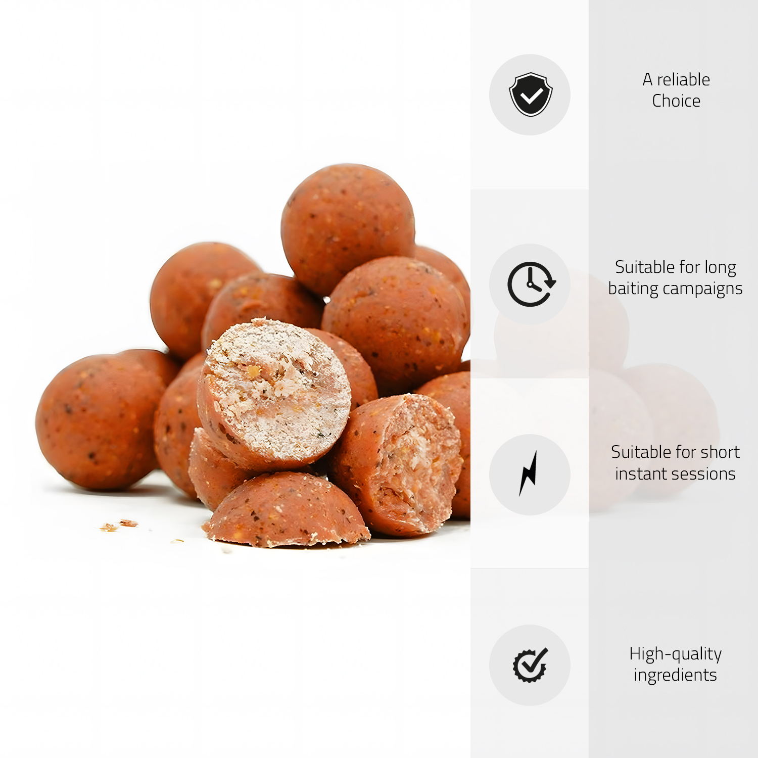X2 Tasty Baits Boilies set Compleet - Monster Crab