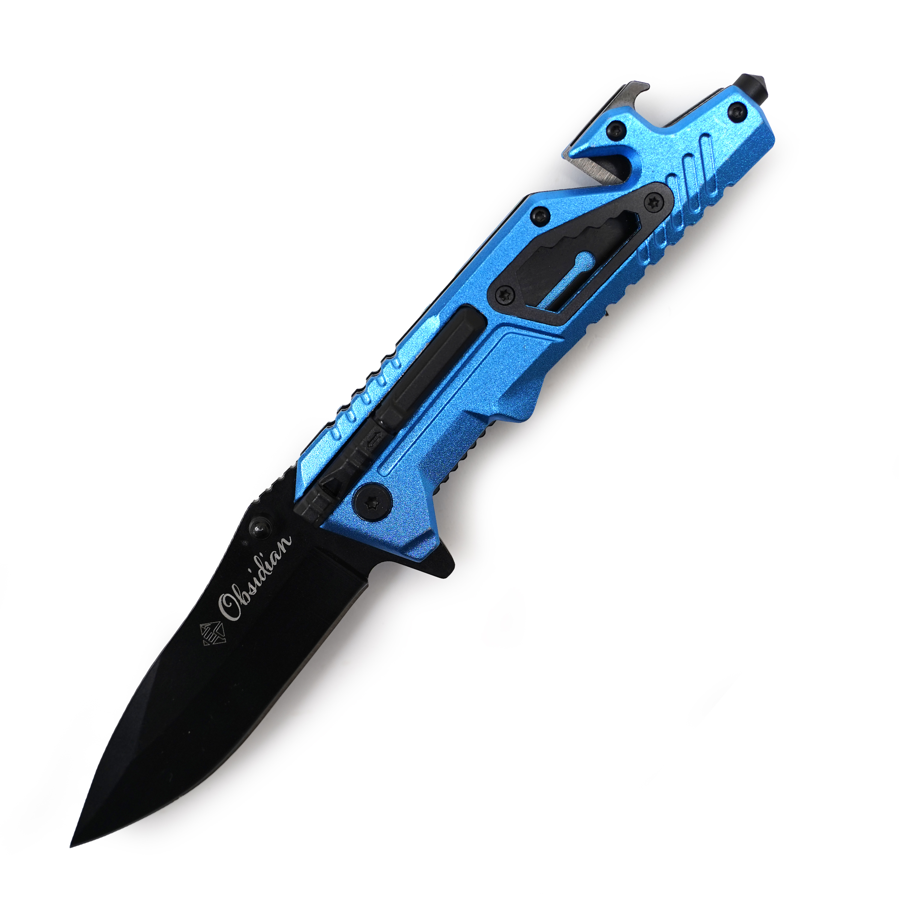 Eurocatch Obsidian Zakmes - 420RVS Lemmet - 4,75" Multi Function