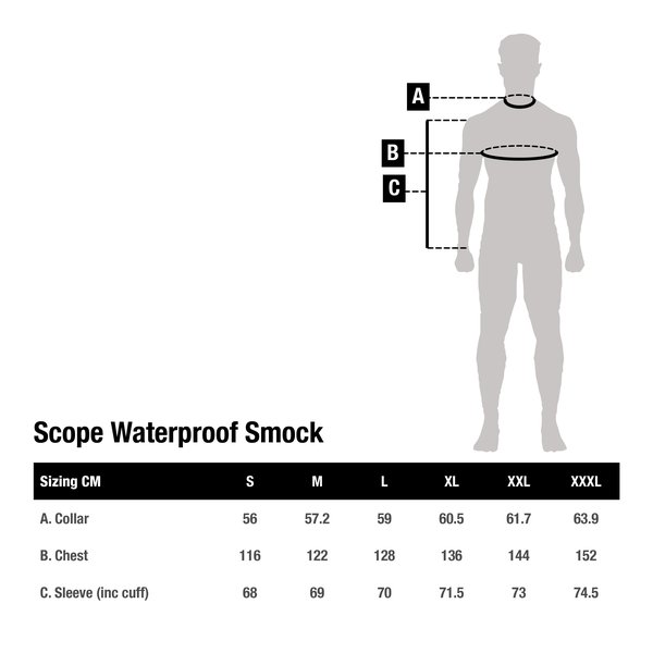 Nash - Scope - Waterproof Smock - Maat XXL