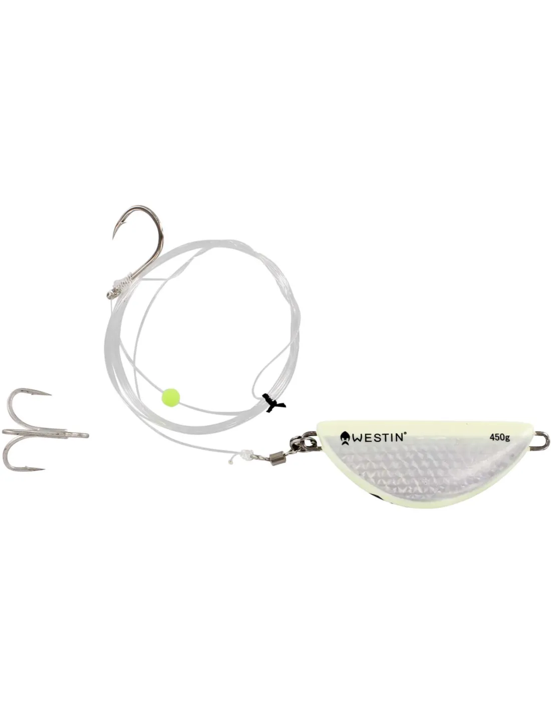 Westin Halibut - Anti Twist Rig - 350g - Glow