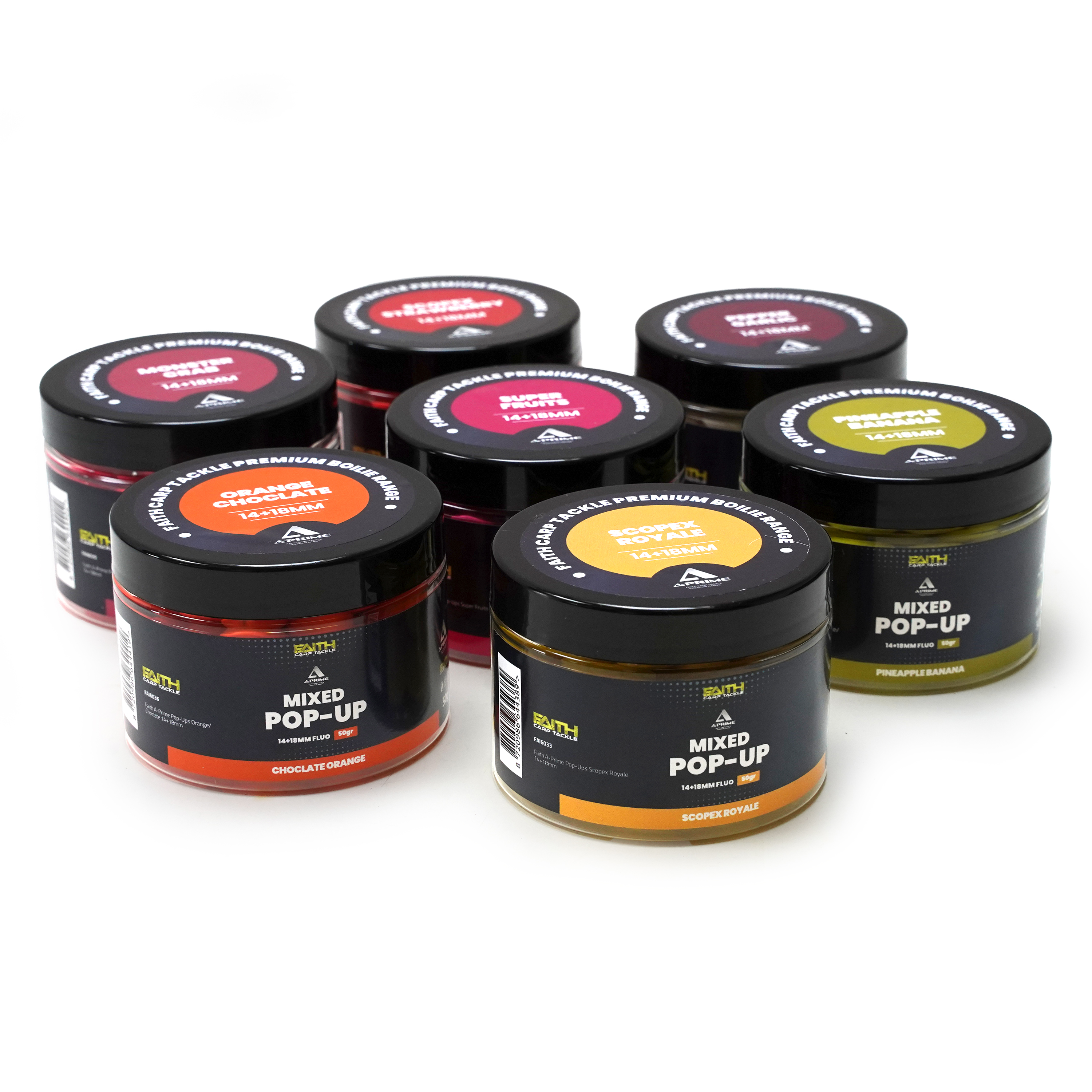 Faith A-Prime Pop-Ups - 14+18mm  - 150ml - Fresh Krill