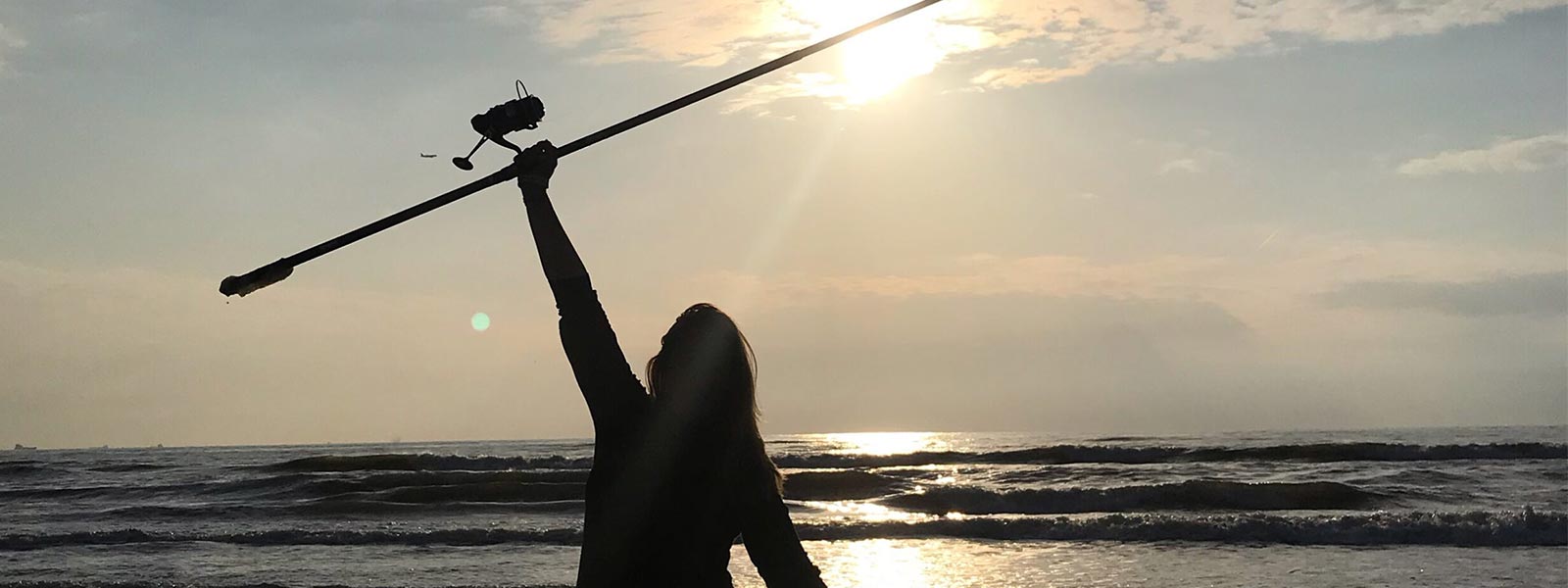 Strandvissen met Nathalie