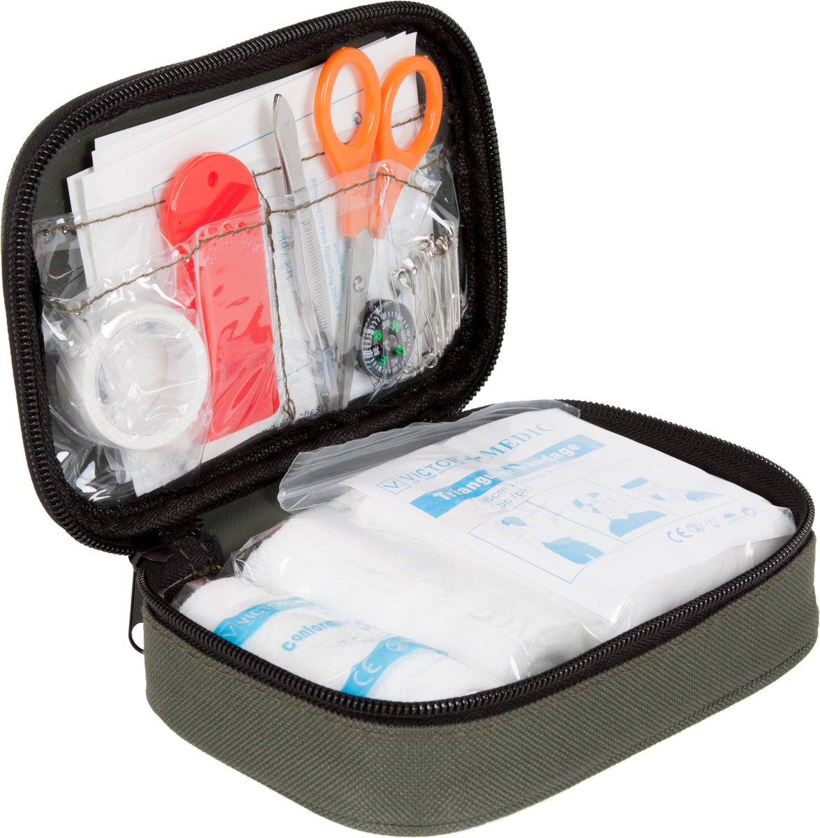 Eurocatch Noodpakket Incl. Jerrycan - Schep - Bijl - EhboKit - Hoofdlamp - Kaarsen - Touw - Solar Verlichting