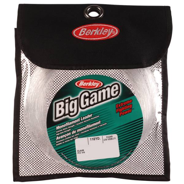Berkley Big Game Mono Leader | 250Lb | 1.60mm | 100m