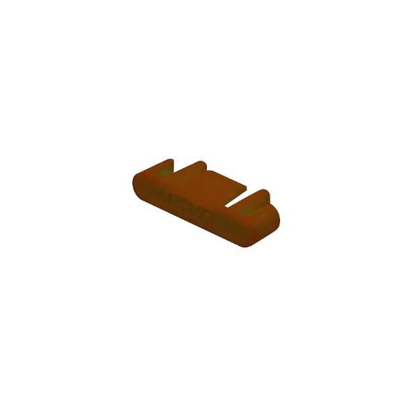Indicator For Clasp Caramel Brown 4Pcs