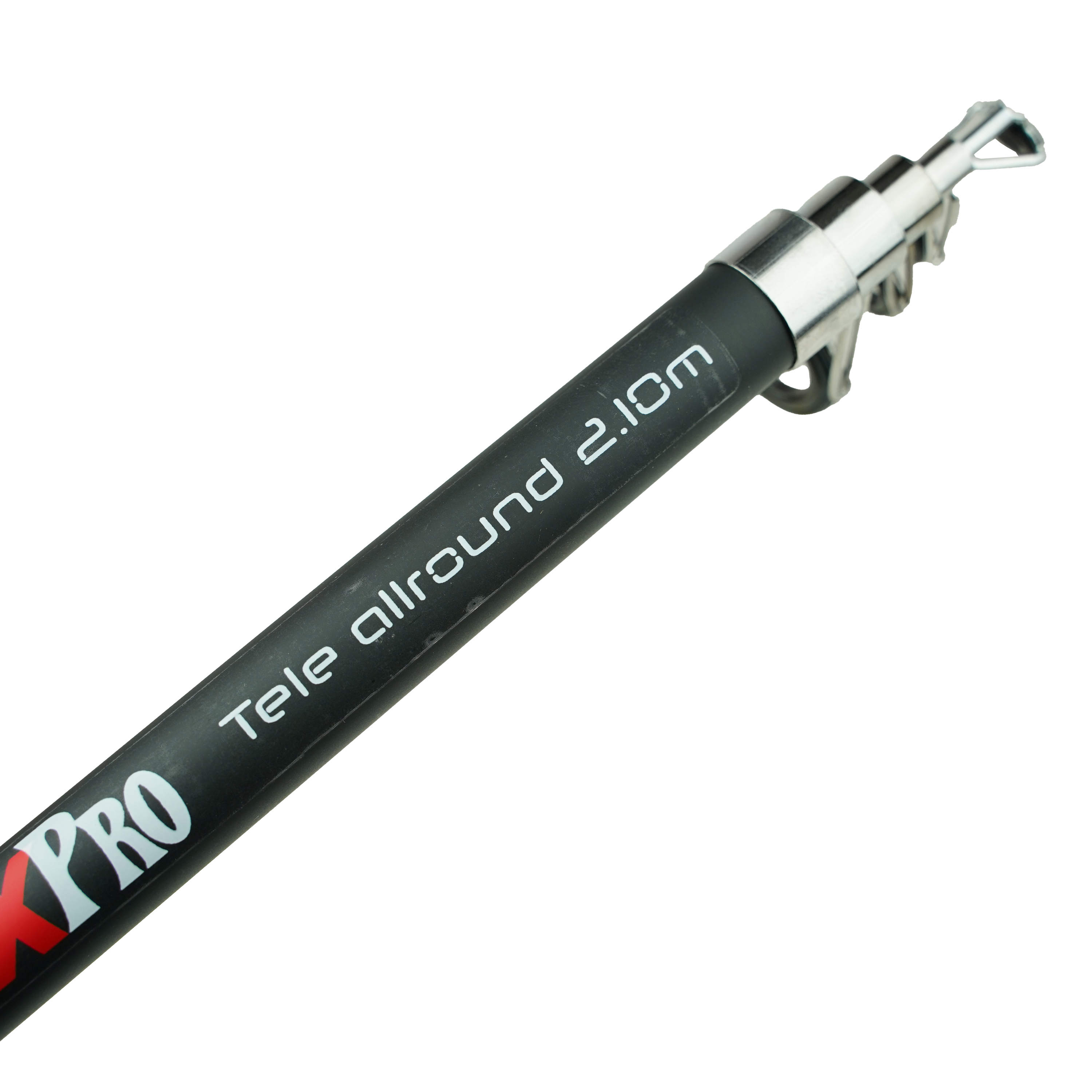 Fish-Xpro Allround Vishengel Set 2.10m - Werpmolen met Nylon - Schepnet 40x40 - Hengelsteun - Tackle Box met Accessoires