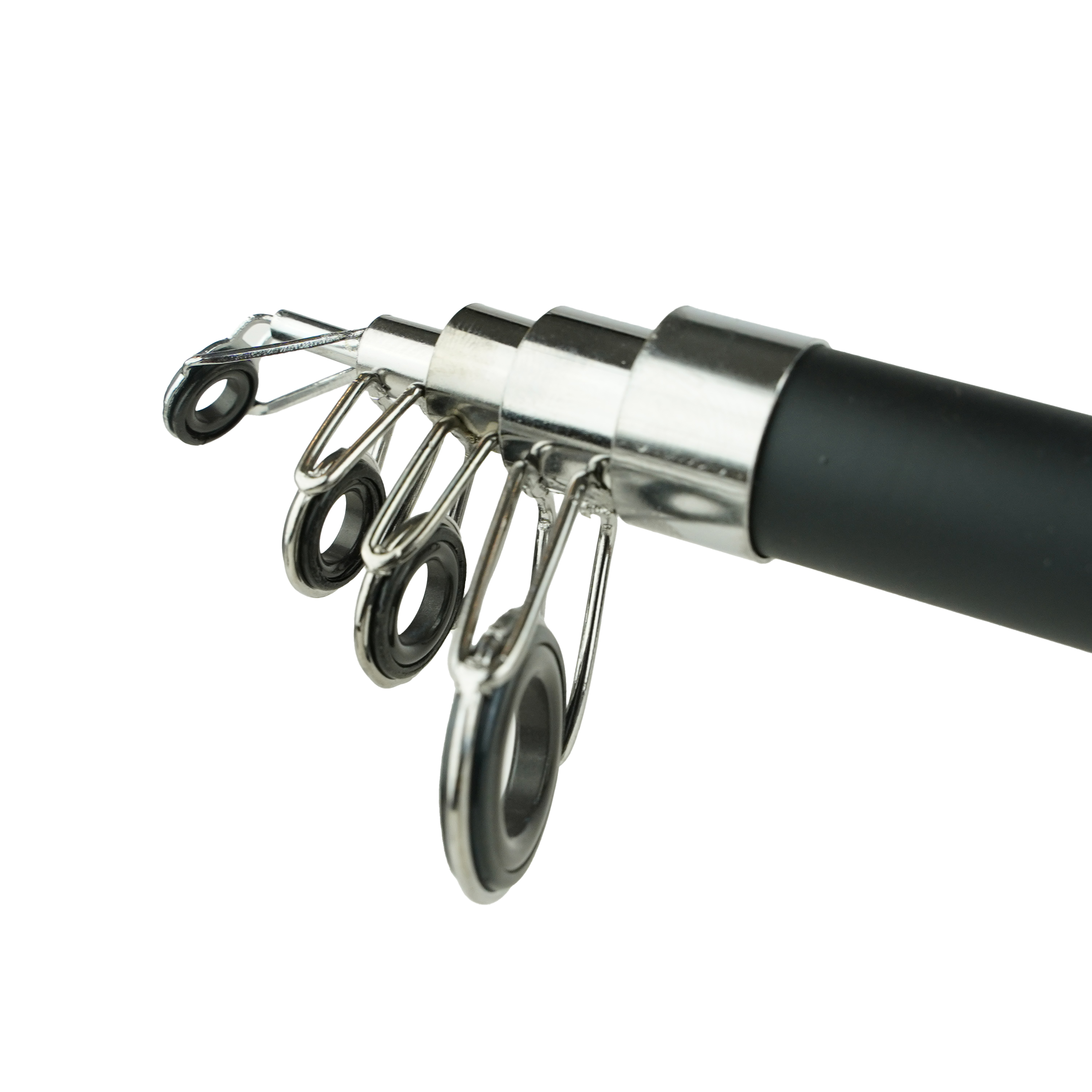 Fish-Xpro Allround Vishengel Set 2.10m - Werpmolen met Nylon - Schepnet 40x40 - Hengelsteun - Tackle Box met Accessoires