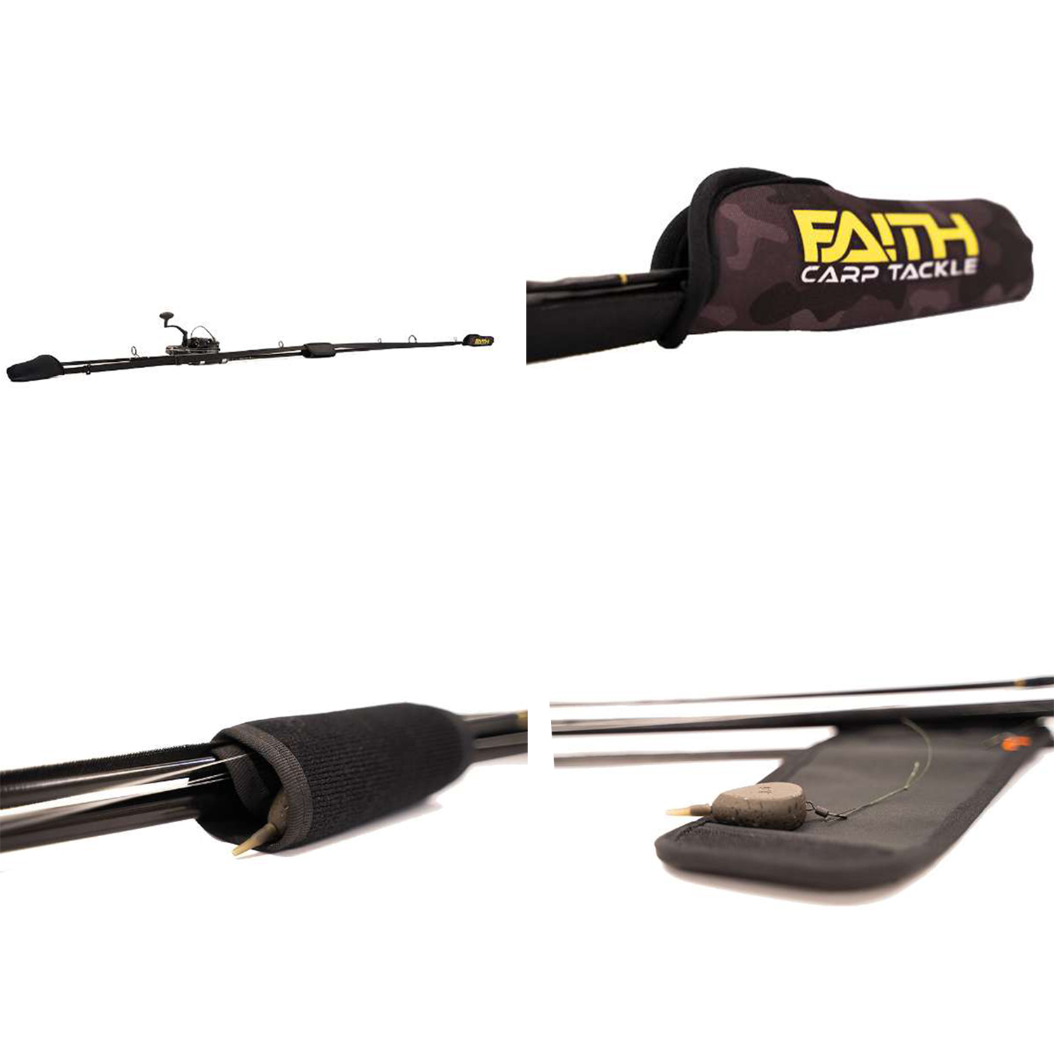 Faith Elastic Tip & Butt Protector - Hengelbeschermer 