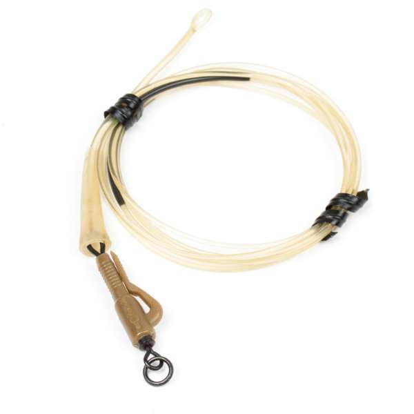 Korda Camouflage Leaders + Hybrid Leadclip | Gravel Khaki | 40lb