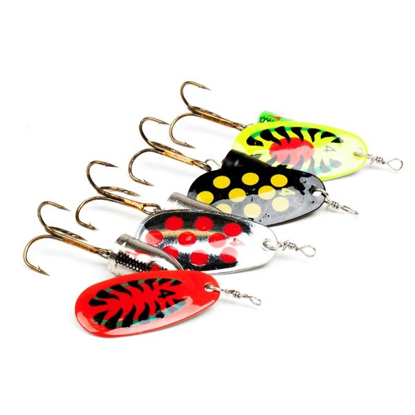 DLT Roofvis Spinner Set 4 Delig