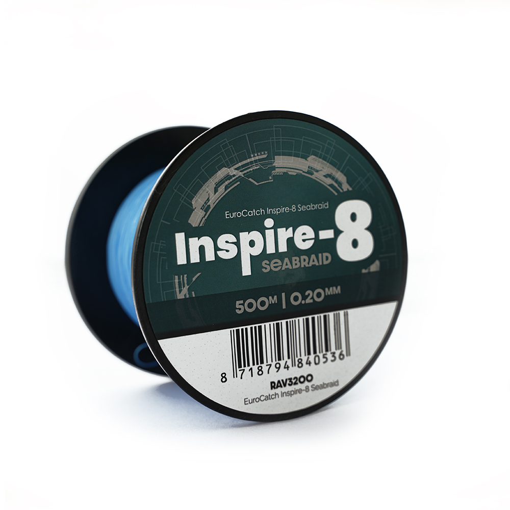 EuroCatch Inspire-8 Seabraid 500m  | Gevlochten Lijn | 8 Braid 0.30mm