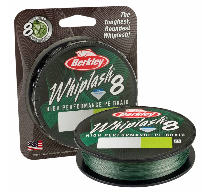 Berkley Whiplash 8 300m 0.06mm Green