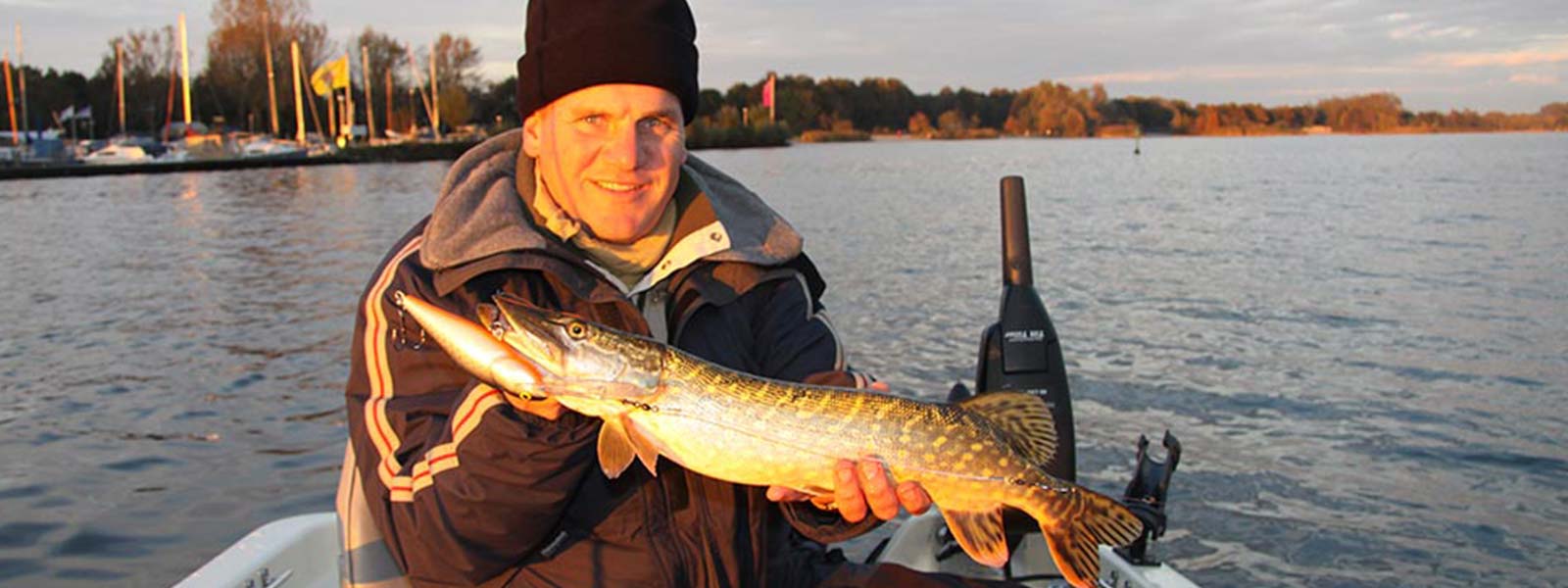 goede vangsten met fishfinder