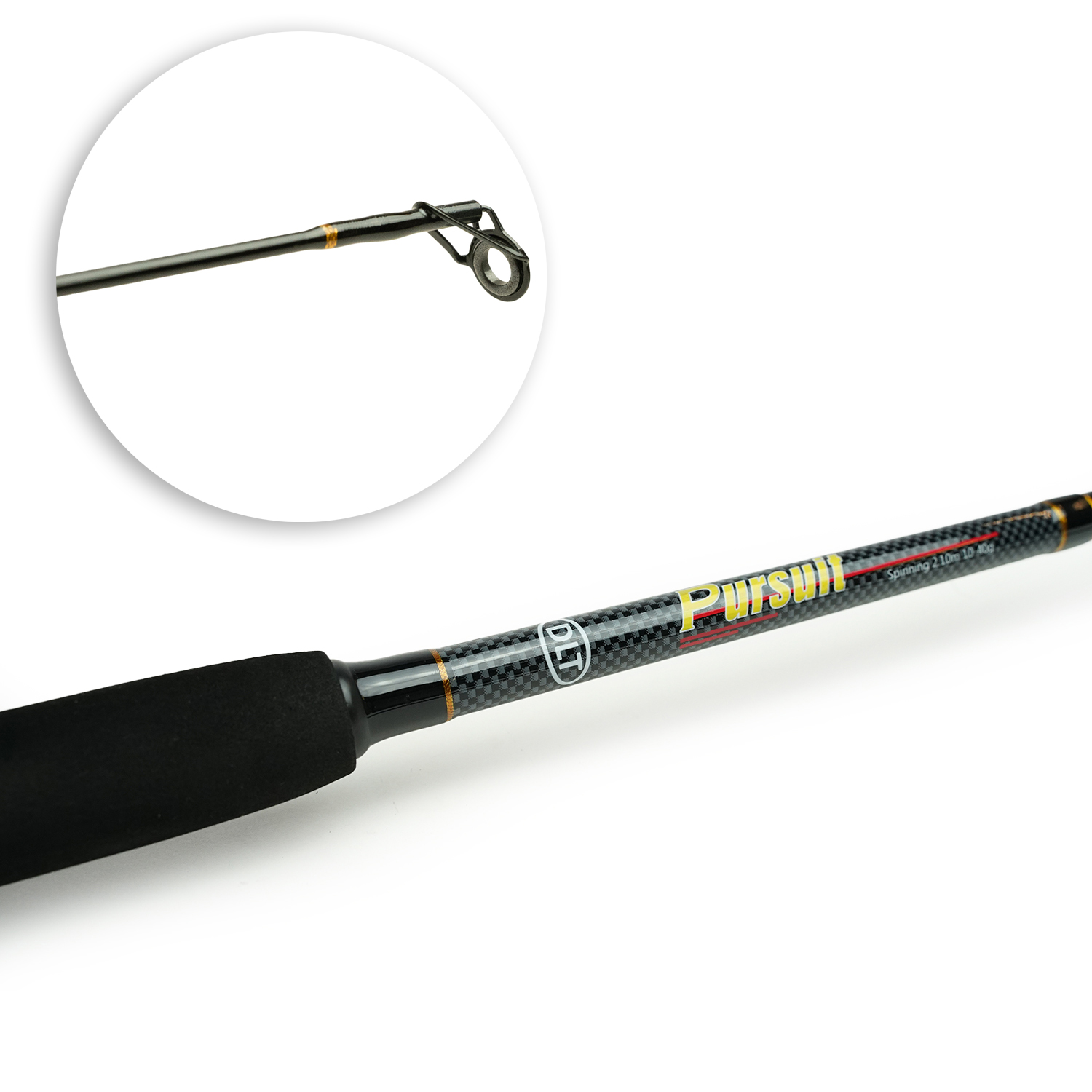 DLT Werphengel set Alround Ultra Compleet - 2.10m - Incl. Foudraal - Gevlochten lijn - Onthaaktang