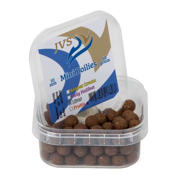 JVS Liver | Mini Boilie | 10mm  | 50g