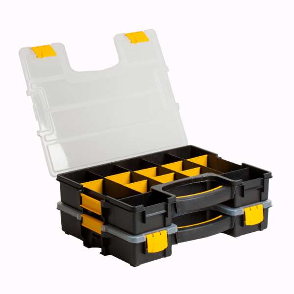 Eurocatch Fishing Detachable Tacklebox - Stapelbaar  37.5 x 29 x 7cm ( 1 stuks ) 