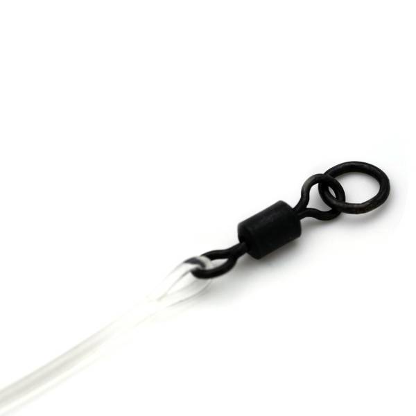 Dark Matter Leader Size 8 Ring Swivel 50cm Clear 40lb